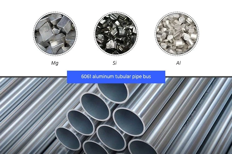 6061 Electrical Aluminum Tubular Bus Pipe 6061 Electrical Aluminum Tubular Bus Pipe